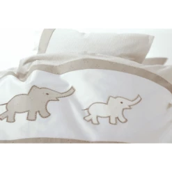 Alvi ® 3-delige Wieg Set Olifant -NL Beddengoed Verkoopwinkel alvi 3 delige wieg set olifant a325222 4