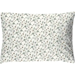 Alvi ® Beddengoed Petit Fleurs Groen/wit 100 X 135 Cm -NL Beddengoed Verkoopwinkel alvi beddengoed petit fleurs groen wit 100 x 135 cm a383461 4