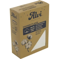 Alvi Hoeslaken Perlam 70 X 140 Cm Wit -NL Beddengoed Verkoopwinkel alvi hoeslaken perlam 70 x 140 cm wit a294967 3