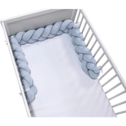 Alvi ® Nest Slang Gevlochten Speciale Stof Quilt Aqua -NL Beddengoed Verkoopwinkel alvi nest slang gevlochten speciale stof quilt aqua a324940 3