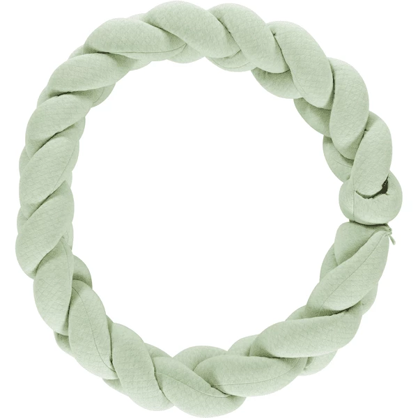 Alvi ® Nest Slang Gevlochten Speciale Stof Quilt Turkoois 4 Alvi ® Nest Slang Gevlochten Speciale Stof Quilt Turkoois - Afbeelding 2