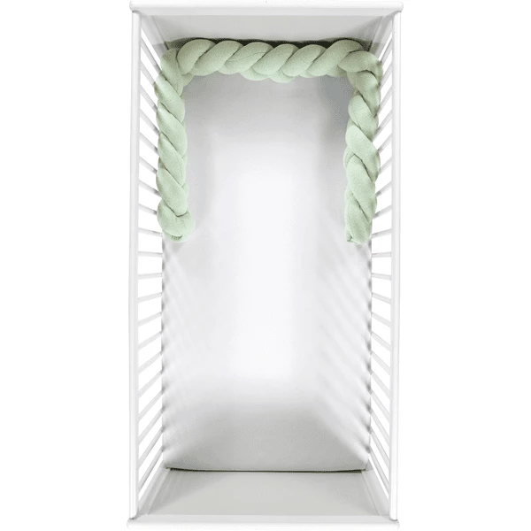 Alvi ® Nest Slang Gevlochten Speciale Stof Quilt Turkoois 7 Alvi ® Nest Slang Gevlochten Speciale Stof Quilt Turkoois - Afbeelding 5