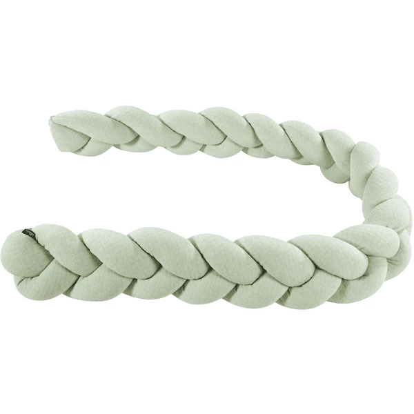 Alvi ® Nest Slang Gevlochten Speciale Stof Quilt Turkoois 3 Alvi ® Nest Slang Gevlochten Speciale Stof Quilt Turkoois