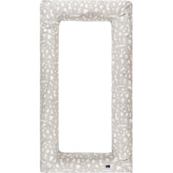 Alvi ® Nestle-Carré Dierentuindieren Taupe 70 X 140 Cm