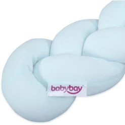 Babybay ® Nest Slang Gevlochten Aqua -NL Beddengoed Verkoopwinkel babybay nest slang gevlochten aqua a308568 3