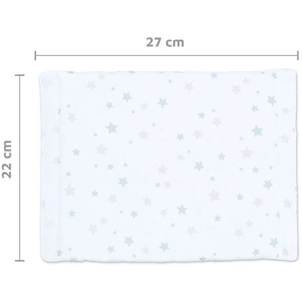 Babybay ® Nestchen Ultra Fresh Piqué Geschikt Voor Model Original , Witte Sterrenmix Sand /azuurblauw 7 Babybay ® Nestchen Ultra Fresh Piqué Geschikt Voor Model Original , Witte Sterrenmix Sand /azuurblauw - Afbeelding 5