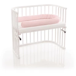 Babybay Nestchenschlange Organic Cotton Rose Sterren Wit 180 Cm -NL Beddengoed Verkoopwinkel babybay nestchenschlange organic cotton rose sterren wit 180 cm a277577 4