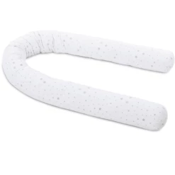 Babybay ® Nesting Snake Piqué Geschikt Voor Babybedjes, Wit Sterrenmix Sand /azuurblauw -NL Beddengoed Verkoopwinkel babybay nesting snake pique geschikt voor babybedjes wit sterrenmix sand azuurblauw a312188 3