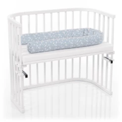 Babybay Nestslang Azuurblauw Ster Wit -NL Beddengoed Verkoopwinkel babybay nestslang azuurblauw ster wit a214938 2