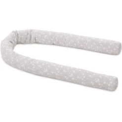 Babybay Nestslang Parelgrijs Ster Wit