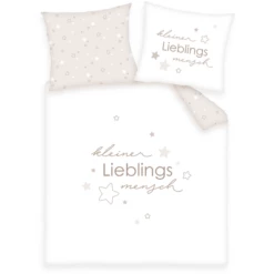 Babybest® Bedlinnen Kleine Lievelingspersoon Beige 80 X 80 Cm