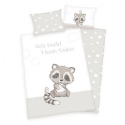 Babybest® Flannel Beddengoed Kleine Robber GOTS 100 X 135 Cm