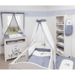 Be Be 's Collection Beddenset 3-delig Uilen Blauw -NL Beddengoed Verkoopwinkel be be s collection beddenset 3 delig uilen blauw a288470 3