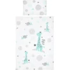 Bebe-beddengoed Jou® Design Hello Little Een Mint 100x135cm