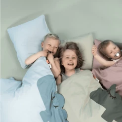 Done By Deer ™ Beddengoed Set Junior Sleepy 100 X 140 Cm Croco Blauw -NL Beddengoed Verkoopwinkel done by deer beddengoed set junior sleepy 100 x 140 cm croco blauw a394511 3