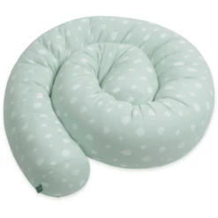 Emma & Noah Bed Snake Dots Mint