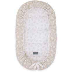 Emma & Noah Knuffelnest Floral Sand -NL Beddengoed Verkoopwinkel emma amp noah knuffelnest floral sand a347311 1