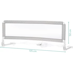 Fillikid Beddenbarrière Voor Standaard En Boxspring Bedden Stippen Grijs -NL Beddengoed Verkoopwinkel fillikid beddenbarriere voor standaard en boxspring bedden stippen grijs a291111 2