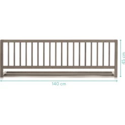 Fillikid Bedhekje Lilly 140 X 45 Cm Grijs -NL Beddengoed Verkoopwinkel fillikid bedhekje lilly 140 x 45 cm grijs a349516 4