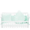 Fillikid Luxe Bedset Voor Bed Nino Mint Driehoek