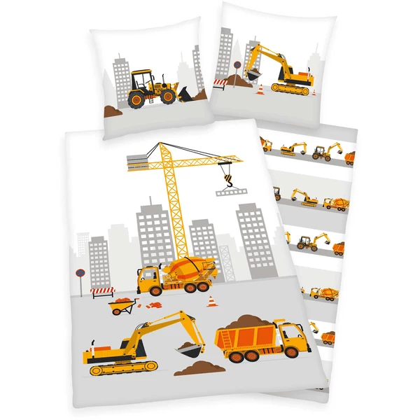 HERDING Beddengoed Bouwplaats 135 X 200 Cm 3 HERDING Beddengoed Bouwplaats 135 X 200 Cm