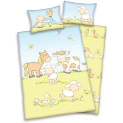 HERDING Beddengoed Jana Boerderijdieren 100 X 135 Cm -NL Beddengoed Verkoopwinkel herding beddengoed jana boerderijdieren 100 x 135 cm a208684 2