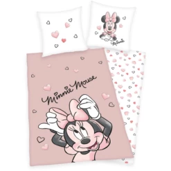 HERDING Beddengoed Minnie Mouse 135 X 200 Cm -NL Beddengoed Verkoopwinkel herding beddengoed minnie mouse 135 x 200 cm a325081 2