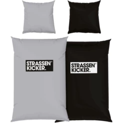 HERDING Beddengoed Street Kicker Grijs-zwart 135 X 200 Cm