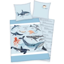 HERDING Beddengoed Zeebewoners 135 X 200cm -NL Beddengoed Verkoopwinkel herding beddengoed zeebewoners 135 x 200cm a383275 4