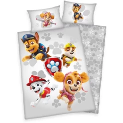 HERDING Bedlinnen Paw Patrol GOTS 100x135 Cm -NL Beddengoed Verkoopwinkel herding bedlinnen paw patrol gots 100x135 cm a303089 2