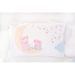 HERDING Flanellen Beddengoed Peppa Pig 100 X 135 Cm -NL Beddengoed Verkoopwinkel herding flanellen beddengoed peppa pig 100 x 135 cm a388603 2