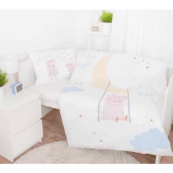HERDING Flanellen Beddengoed Peppa Pig 100 X 135 Cm -NL Beddengoed Verkoopwinkel herding flanellen beddengoed peppa pig 100 x 135 cm a388603 3