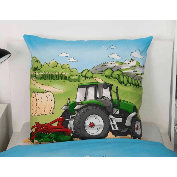 HERDING Flanellen Beddengoed Tractor 135 X 200 Cm 6 HERDING Flanellen Beddengoed Tractor 135 X 200 Cm - Afbeelding 4