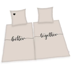 HERDING HOME Partner Bedlinnen Better Together 135 X 200 Cm -NL Beddengoed Verkoopwinkel herding home partner bedlinnen better together 135 x 200 cm a310771 2