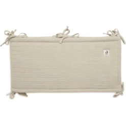 Jollein Bed/box Surround 30x180cm Pure Knit Nougat -NL Beddengoed Verkoopwinkel jollein bed box surround 30x180cm pure knit nougat a382338 1