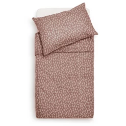 Jollein Dekbedovertrek Meadow Kastanje 100 X 140 Cm -NL Beddengoed Verkoopwinkel jollein dekbedovertrek meadow kastanje 100 x 140 cm a325111 3