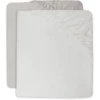 Jollein Jersey Hoeslaken 60x120cm Pack Of 2 Ivory