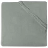 Jollein Jersey Hoeslaken 70x140cm/75x150cm Ash Green -NL Beddengoed Verkoopwinkel jollein jersey hoeslaken 70x140cm 75x150cm ash green a383972