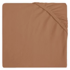 Jollein Jersey Hoeslaken Caramel 40x80 Cm