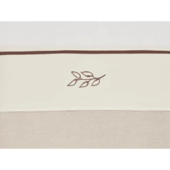 Jollein Ledikantlaken 120x150cm - Meadow - Kastanje -NL Beddengoed Verkoopwinkel jollein ledikantlaken 120x150cm meadow kastanje a325173 2