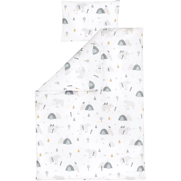 JULIUS ZÖLLNER Beddengoed Mountain Bear 100x135 Cm 4 JULIUS ZÖLLNER Beddengoed Mountain Bear 100x135 Cm - Afbeelding 2