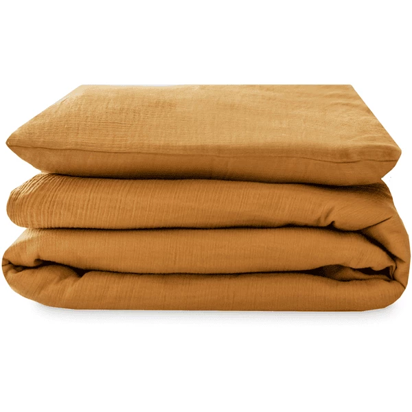 JULIUS ZÖLLNER Beddengoed Mousseline Kaneel 100 X 135 Cm 4 JULIUS ZÖLLNER Beddengoed Mousseline Kaneel 100 X 135 Cm - Afbeelding 2