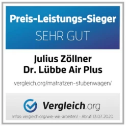 JULIUS ZÖLLNER Dr.Lübbe Air Plus Matras Voor Bassinet 81 X 43cm -NL Beddengoed Verkoopwinkel julius zoellner dr luebbe air plus matras voor bassinet 81 x 43cm a386700 3