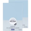 JULIUS ZÖLLNER Hoeslaken Dubbelpak Jersey Blauw