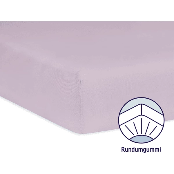JULIUS ZÖLLNER Hoeslaken Jersey Lila 4 JULIUS ZÖLLNER Hoeslaken Jersey Lila - Afbeelding 2