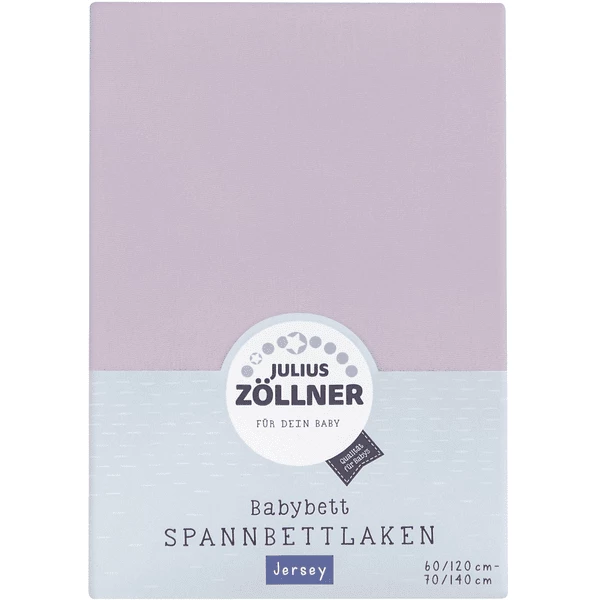 JULIUS ZÖLLNER Hoeslaken Jersey Lila 6 JULIUS ZÖLLNER Hoeslaken Jersey Lila - Afbeelding 4