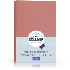 JULIUS ZÖLLNER Hoeslaken Jersey Terra 40 X 90 Cm