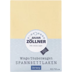 JULIUS ZÖLLNER Hoeslaken Jersey Voor Wieg Vanille