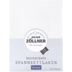 JULIUS ZÖLLNER Hoeslaken Jersey Wit 50x100 Cm -NL Beddengoed Verkoopwinkel julius zoellner hoeslaken jersey wit 50x100 cm a327725 4