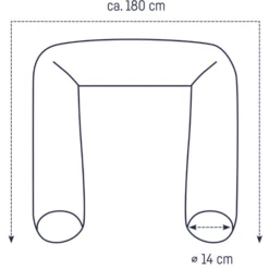 JULIUS ZÖLLNER Nest Slang Terra Grijs -NL Beddengoed Verkoopwinkel julius zoellner nest slang terra grijs a301574 3